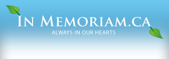 In Memoriam.ca - Always in our hearts